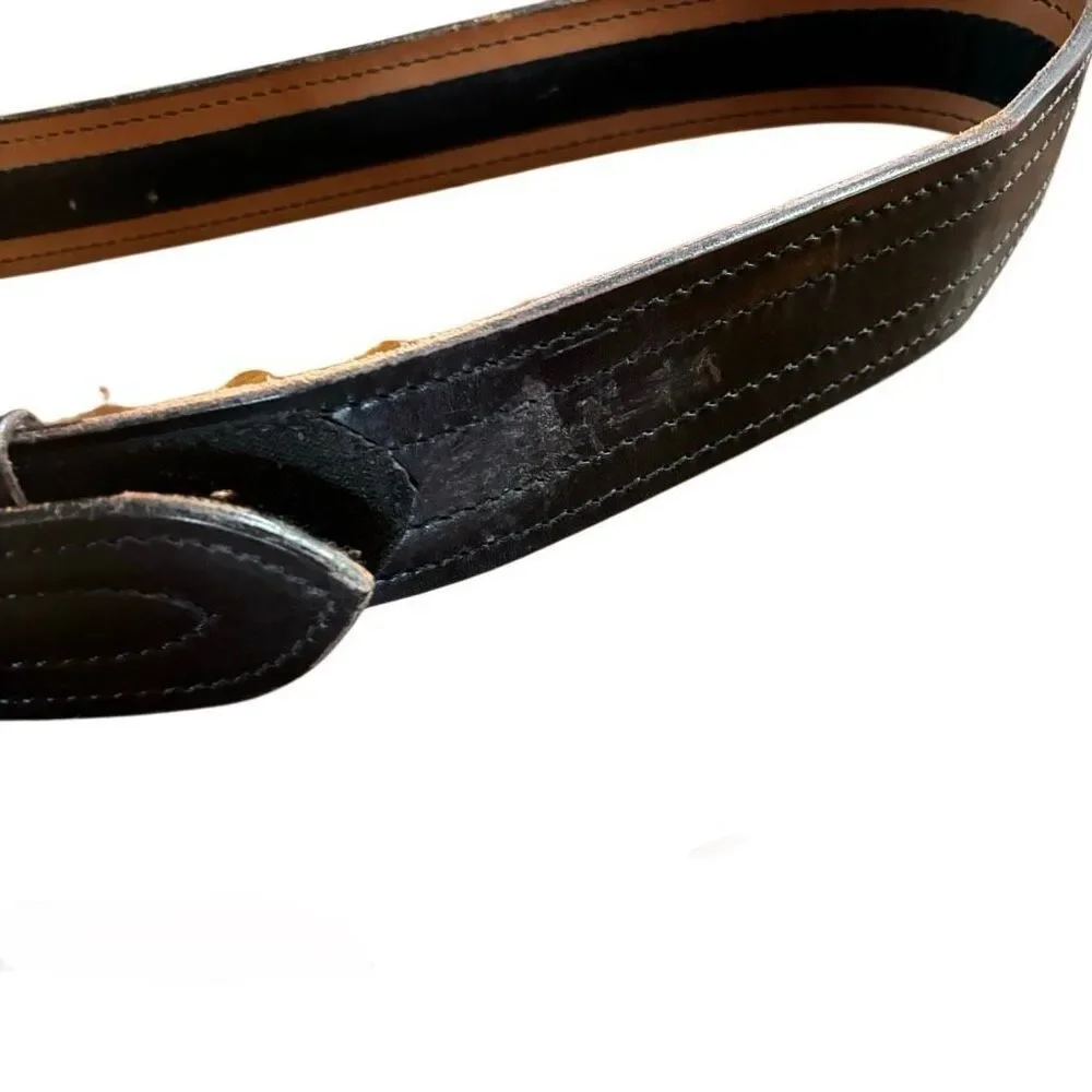 Safariland Size XL Black Leather Duty Belt